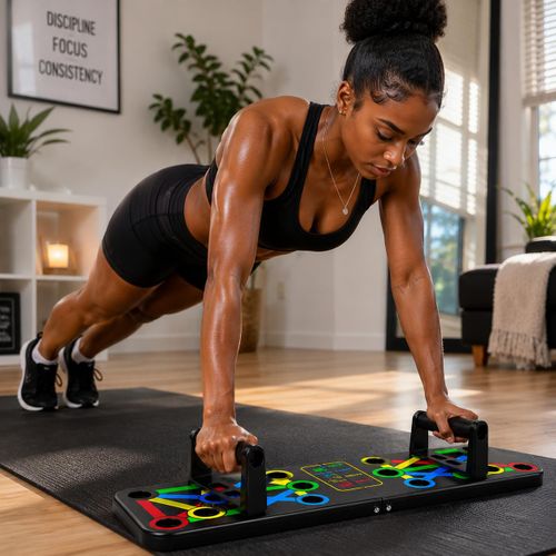 Push Up Rack Board Multi-Funtion Foldable Bar