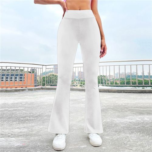 Women Flared Leggings Yoga Pants Women High Waist Wide Leg Pants Gym Sports  Black Flared Pant Plus Size Dance Trousers 2023 New