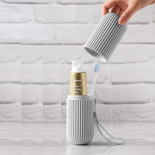 Generic TOOTHBRUSH CASE TRAVEL HOME TOOTHBRUSH HOLDER TOOTHPASTE BRUSH HOLDER CASE CONTAINER - image 2