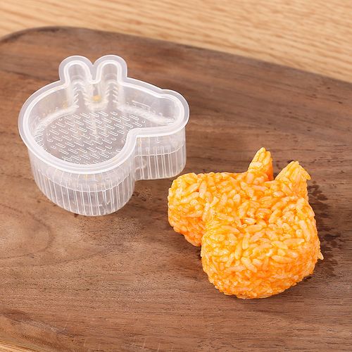 1 set Onigiri Rice Ball Bento Press Maker Mold Triangle Form Mold Sushi  Maker