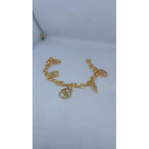 Fashion Classy unisex gold handchain