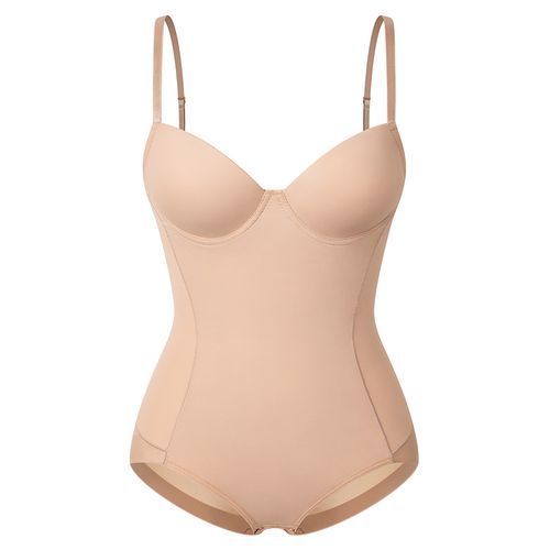 Plain Underwire Shapewear Bodysuit