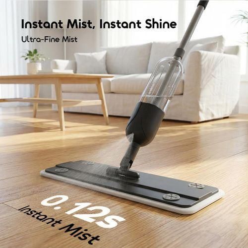 Oraimo Mist-Glide All-In-One Cleaning Kit Instant Mist High Quality Microfiber Pad 360° Spray Mop - image 2