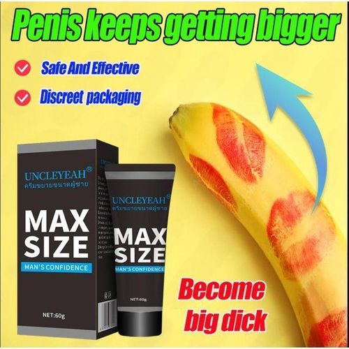UNCLEYEAH Huge Man Penis XXL Cream for Men 50ml Male