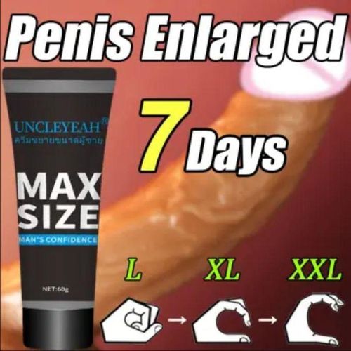 UNCLEYEAH Huge Man Penis XXL Cream for Men 50ml Male