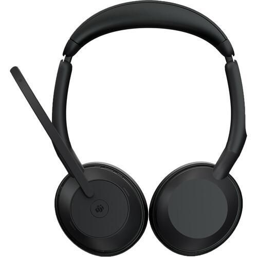 Jabra Evolve2 55 USB-C Stereo Wireless Headset Active Noise Cancellation Microphone - image 2
