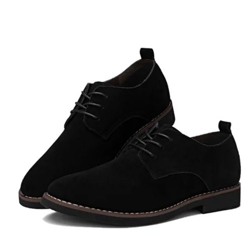 Fashion Luxury Suede Leather Boots For Men- Black | Jumia Nigeria