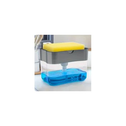 Generic 2 in 1 Dish Soap Pump Dispenser and Sponge Holder for Kitchen Sink