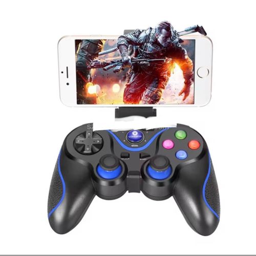 V8 Wireless Game Controller Joystick Gamepad With Phone Holder - for Android, IOS, Smart TV, PS3 and PC. (V8) - image 4