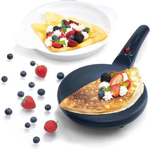 Flushrenic Electric Pancake maker, chapati maker, Automatic Temperature Control, Household Pancake Machine for shawarma bread,Crepes, Pancakes,Wraps - image 3