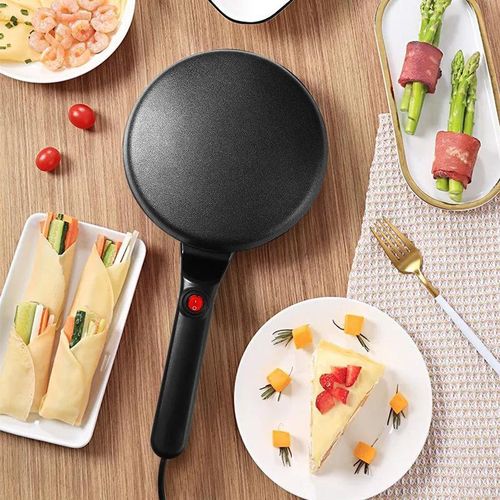 Flushrenic Electric Pancake maker, chapati maker, Automatic Temperature Control, Household Pancake Machine for shawarma bread,Crepes, Pancakes,Wraps - image 7
