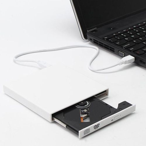 Generic DVD ROM External Optical Drive USB 2.0 CD/DVD-ROM CD-RW Player Burner Slim Reader Recorder Portable for Windows Laptop Computer