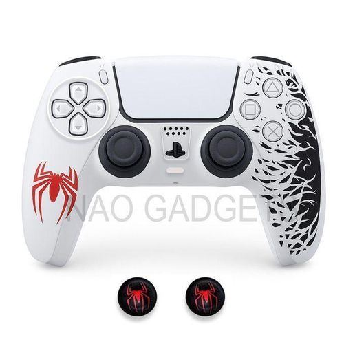YA 2pcs Anti-slip Silicone Cover Skin Case for PS5 Controller Pad - image 3