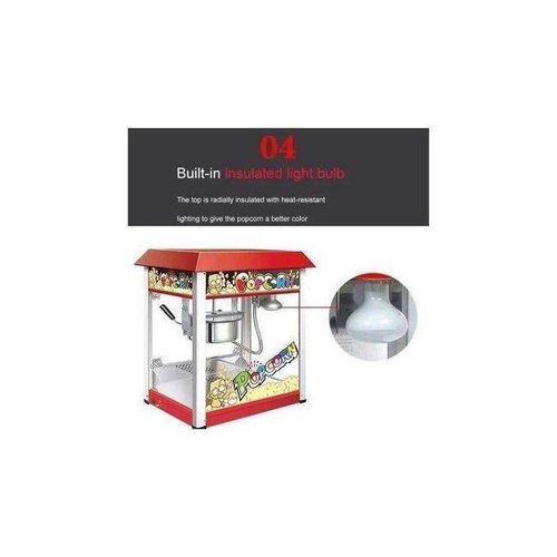 Generic Electric Popcorn Making Machine - 220V, 1400W - image 2