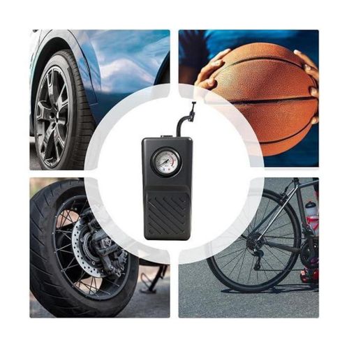 Generic AIR PUMP FOR CAR TIRES AUTO SHUT OFF SAFETY PROTECTION. - image 2