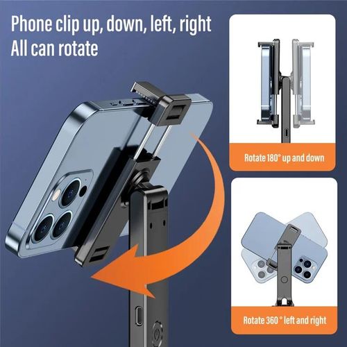 product_image_name-Generic-CL11-P AI Smart Tracking Gimbal 1.8m Four-Legged Floor Stand Phone Live Streaming Bluetooth-compatible Selfie Stick-7