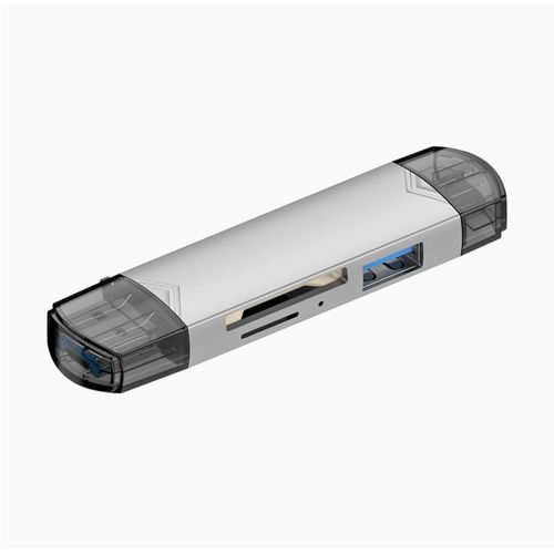 Generic 6-in-1 High-Speed Card Reader, USB 3.0 5Gbps Plug-and-Play, No Driver Required OTG Card Reader - image 7