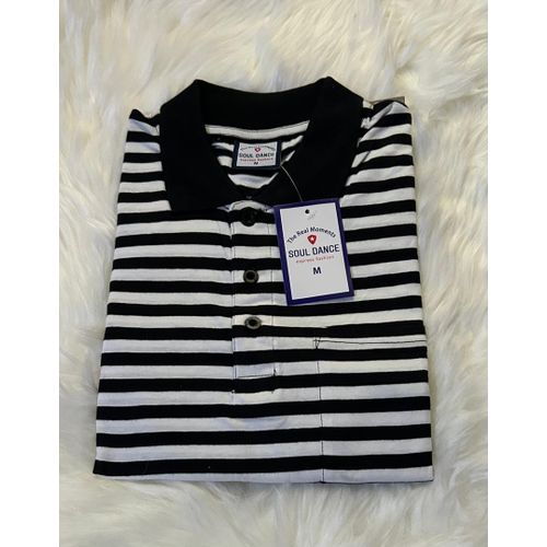 product_image_name-Fashion-Black and White Mens Tshirt (M)-2