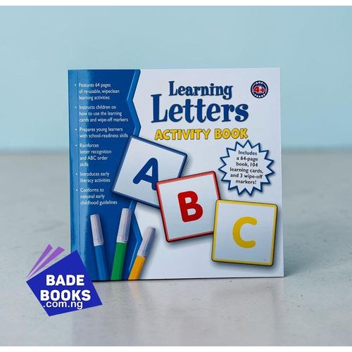 Jumia Books Learning Letters Activity Book and Learning Card Kit (For Kids Ages4+) - image 2