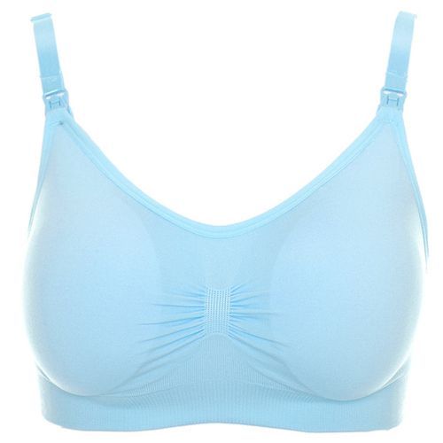 Women Front Cotton Maternity Nursing Bra for Pregnant Women Underwear Pink  80/36 