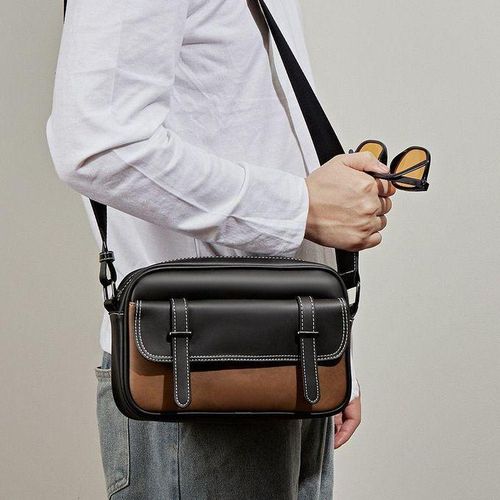 Fashion Classic Men Cross Bag - Original Leather Shoulder Bag - image 3