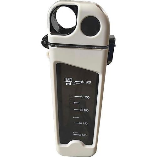 Generic 350ml Portable Water Bottle with Measurement Scale