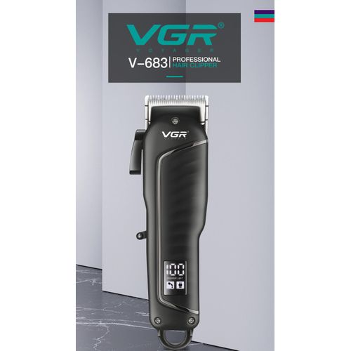 VGR V-683 Professional Cordless Hair Clipper Rechargeable Barber Machine