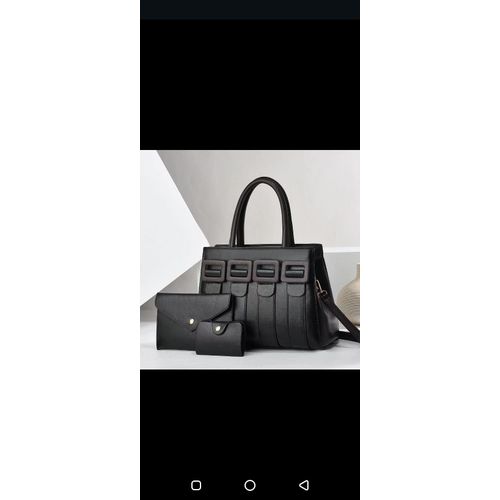 product_image_name-Gemat-LADIES EVERYTHING FASHION HANDBAG WITH 2 PURSES-1