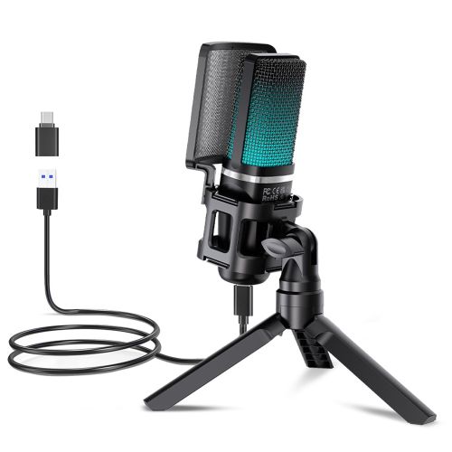 UM300 | USB Desktop Microphone | USB Mic for Mac, PC, Android | Movo