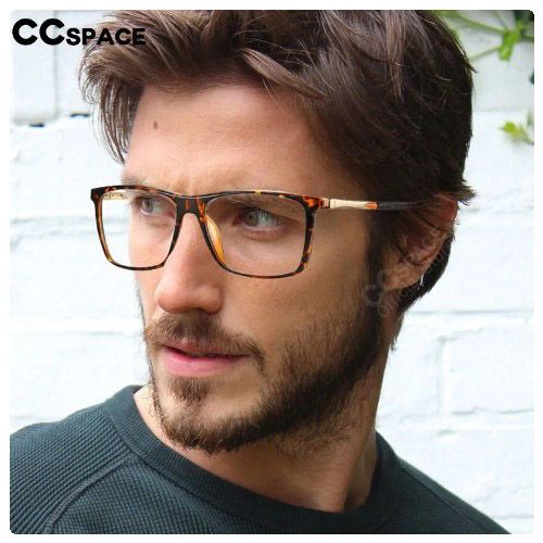 Fashion Unisex Prescriptionable Square AntiBlue Ray Light Blocking