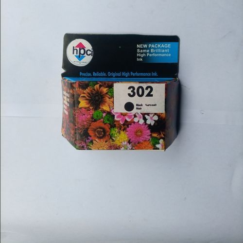 product_image_name-Generic-HPCI (High Performance Compartible Ink) 302 Black Ink Advantage Printer Cartridge-1