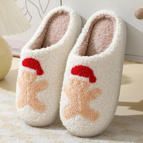 Shevalues Womens Open Toe House Slippers Soft Cotton Indoor Slippers  Slip-on Memory Foam Bedroom Slippers Home Shoes