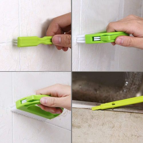 Grout Cleaner Brush - Tile Joint Cleaning Scrubber Brush with Nylon  Bristles - Great Use for Deep Cleaning  Shower,Floors,Window,Bathroom,Kitchen,Track