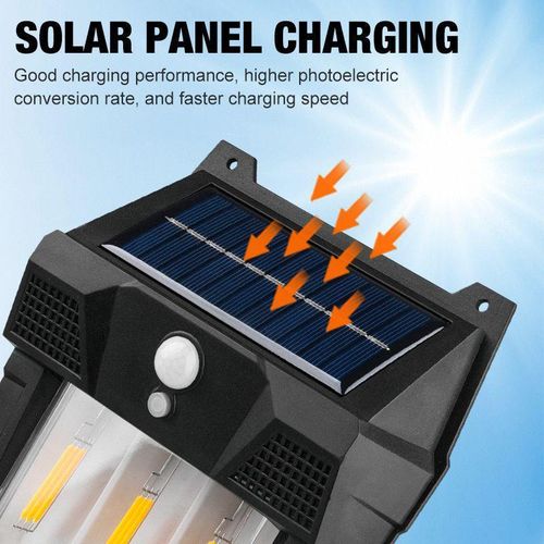 product_image_name-Generic-WATERPROOF SOLAR OUTDOOR LIGHT, Motion Sensor Light, Wall Light, Outdoor Human Induction Light, Waterproof Smart Induction Wall Lamp for Balcony, Garden, Garage, Home Wall Court -4