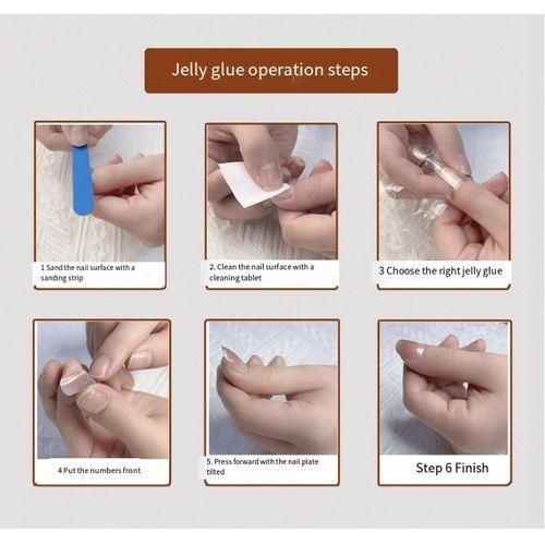 product_image_name-Generic-10 pieces of hand-made nail cat-eye pink butterfly wear nail plate-6