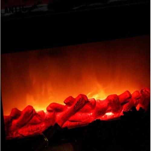 product_image_name-Generic-Built-in Electric LED Flame Effect Lamp Fireplace TV Stand Decorative Flame with Log Set Flame Burning Decorative Effect 30x21.7x7.8cm-5