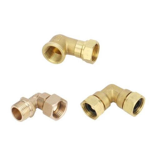Generic Brass Elbow G1/2 Junction Union Joint Coupling 1/2