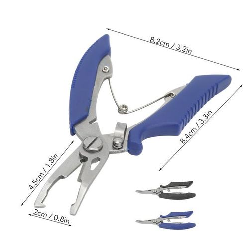 Generic Multi Function Lure Pliers High Sharpness Reduce Fatigue