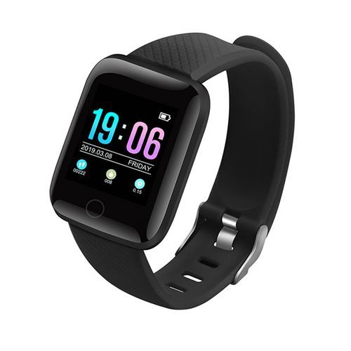 Generic 116 PLUS Smart Watch Heart Blood Monitor Waterproof Band