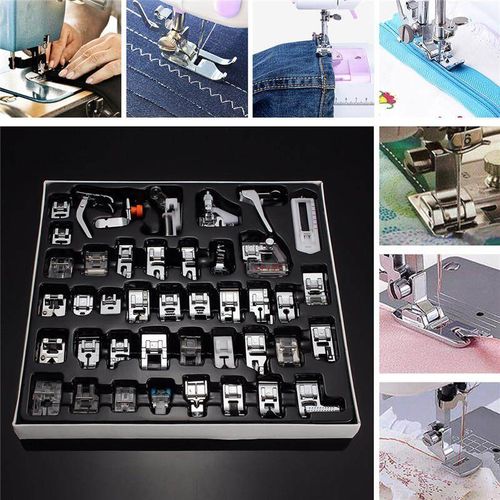 Presser Foot Feet Kit Set fit for Brother Singer Home Sewing Machine  Accessories