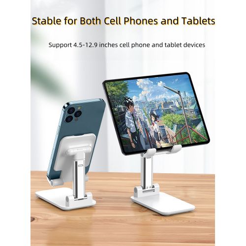 product_image_name-Kipawa-Cell Phone Bracket Desktop Folding Stand Bracket For Cell Phone Tablet Special ipad Tablet Universal Support Bracket -2