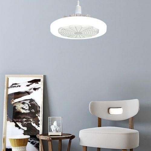 product_image_name-Generic-New E27 LED 30W Indoor Bedroom Dormitory Mute Remote Control Fan Light-White-8