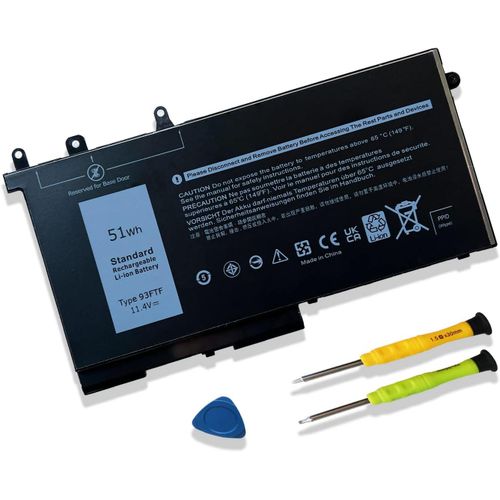 DELL Latitude 14 5480 E5480 Series Laptop Battery 93FTF 51W