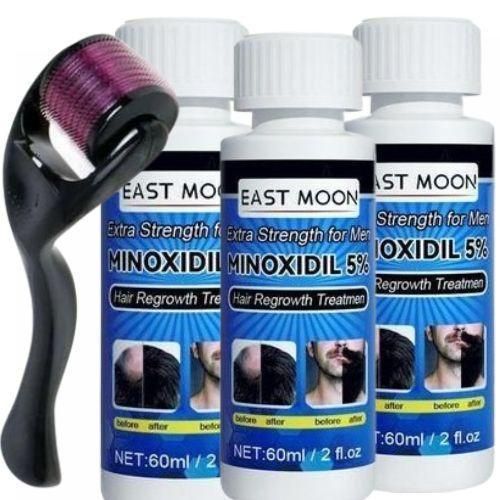 product_image_name-Derma Roller-Top-Notch Minoxidil Hair growth Oil Eas-tm00n - Hair Treatment, Beard And Hair Growth with Applicator tool plus Dermaroller 4 in 1 -1