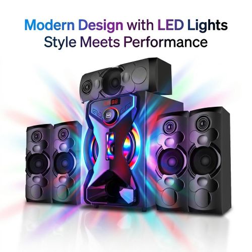 product_image_name-Mi+-Home Theater Speaker System – Bluetooth Subwoofer, USB/SD/FM, Powerful 5.1 Ch Surround Sound-4