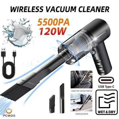 product_image_name-Generic-Portable Rechargeable Cordless Powerful Suction Vacuum Cleaner Car Household Pet Hair Quick Charge Vacuum Cleaner-1