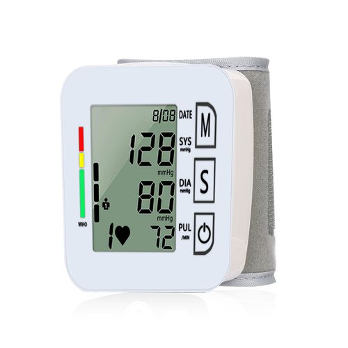 Digital Recharge Wrist Blood Pressure Monitor Sphygmomanometer