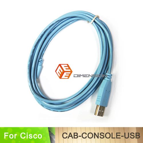 Cisco - USB cable - USB to mini-USB Type B - 6 ft - CAB-CONSOLE-USB -  Network Cables 