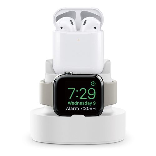 Charging Station for Apple Devices - 3 in 1 Charging Station for iPhone  Series/Apple Watch Series/AirPods Pro/3/2/1, Charger Stand for Apple Watch