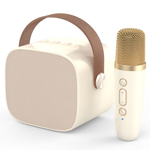 Karaoke Machine Microphone for Kids Girls: Portable Mini Wireless